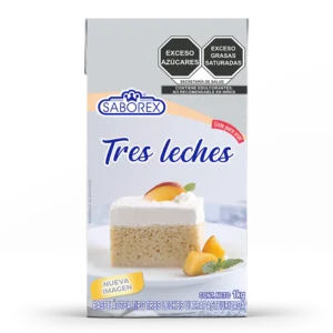 Jarabe 3 Leches Saborex 1 Lt – Ideal para Pasteles y Postres
