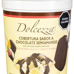Cobertura Para Pastel Chocolate Semiamargo 1 kg Dolcezza – Sabor Intenso y Profesional