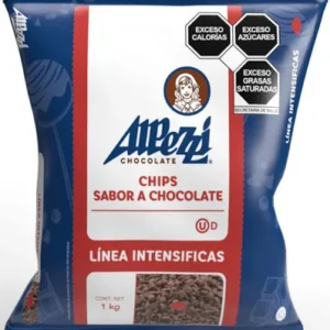Chips Sabor Chocolate Alpezzi 1 kg – Sabor Intenso para Repostería